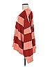 Peach Love 100% Acrylic Stripes Red Pullover Sweater Size M - photo 5