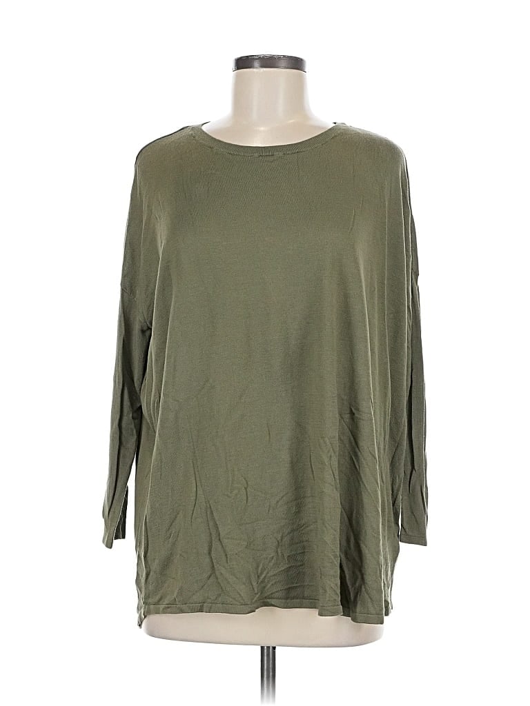 H&M Pre-owned Pullover Sweater In Green