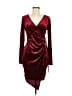 Lulus Burgundy Cocktail Dress Size M - photo 1