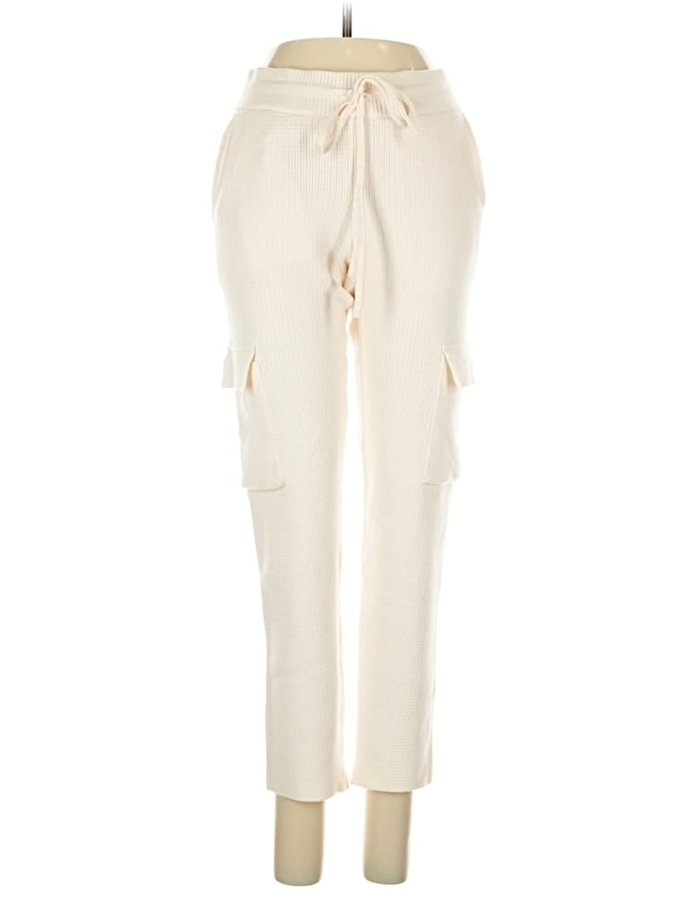 Monrow Cargo Pants In White