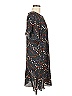 CAbi 100% Polyester Print Gray Casual Dress Size M - photo 4
