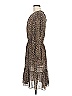 J.Crew Animal Print Brown Cocktail Dress Size M - photo 5