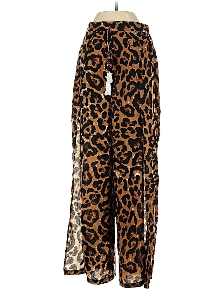 Shein Casual Pants In Brown