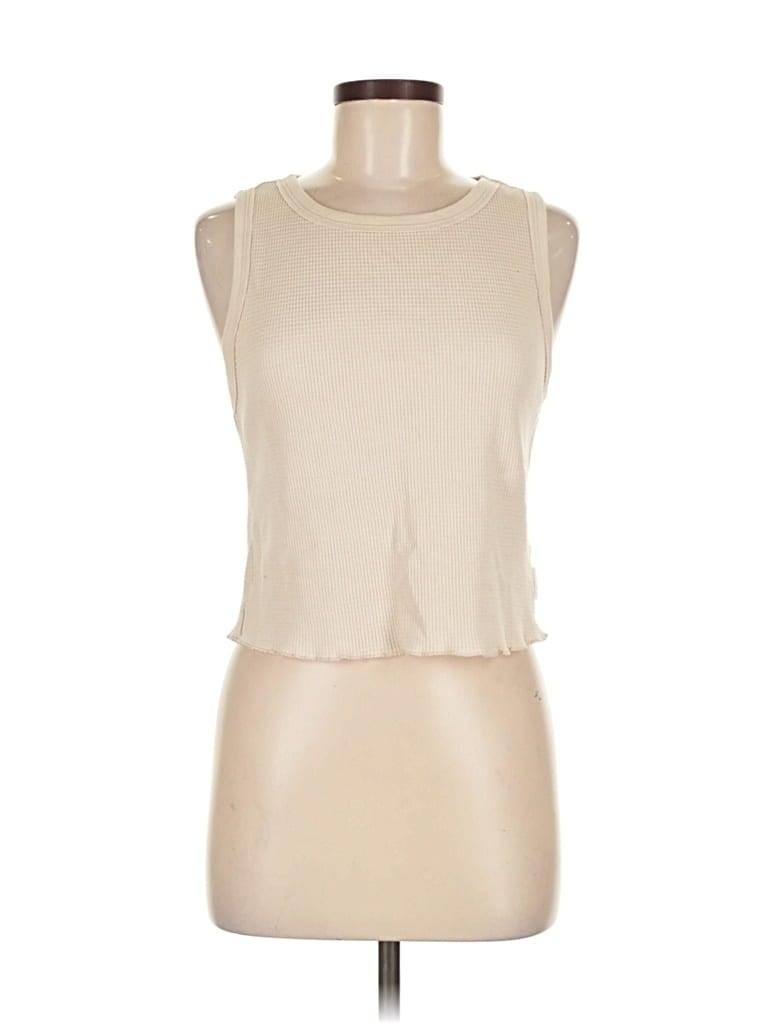 Pre-owned Calvin Klein Jeans Est.1978 Calvin Klein Jeans Sleeveless T-shirt In White