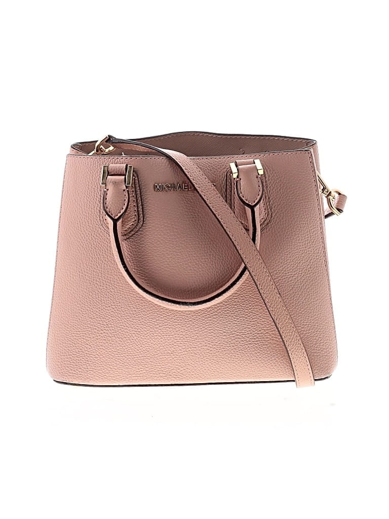 MICHAEL MICHAEL KORS Pre-owned Leather Satchel In Pink
