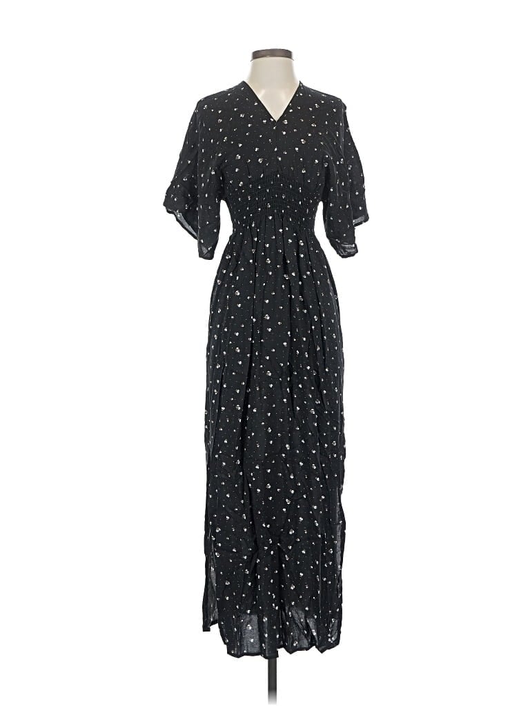 Pre-owned Velvet Torch Casual Dress In Black