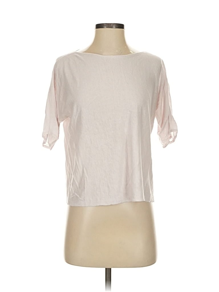 Pre-owned Eileen Fisher Cardigan Sweater In White