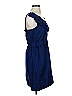 Thread Social 100% Silk Blue Casual Dress Size 2 - photo 4