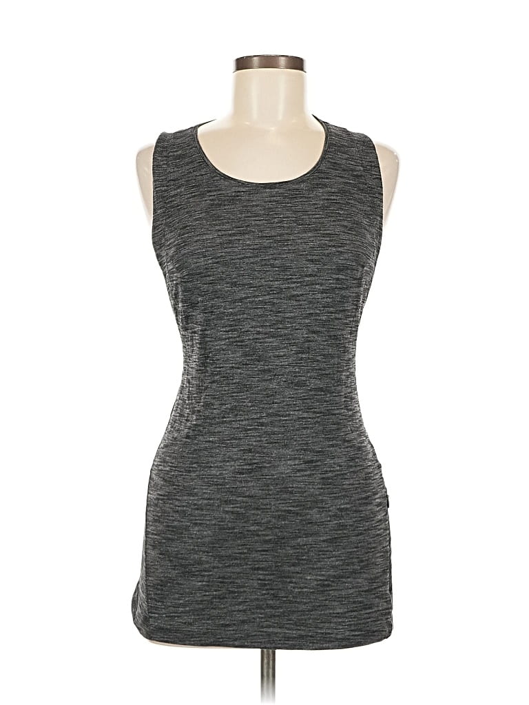 Pre-owned Lululemon Athletica Active Tank Top In Gray