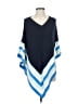 Talbots Blue Poncho Size XS - photo 1
