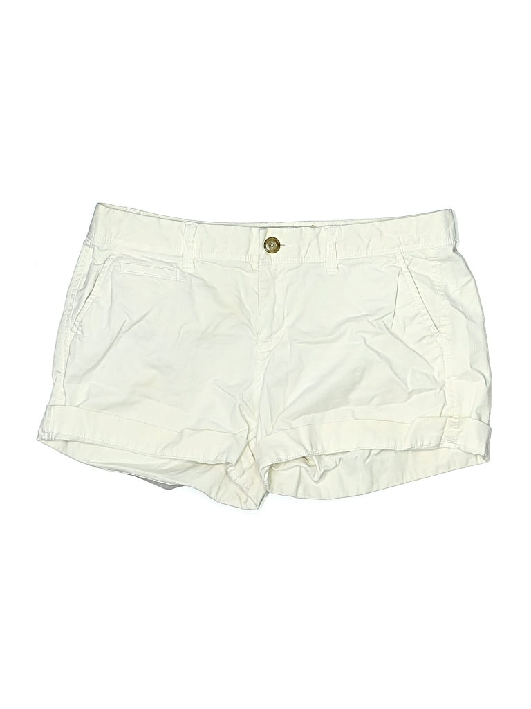 Pre-owned Old Navy Khaki Shorts In White