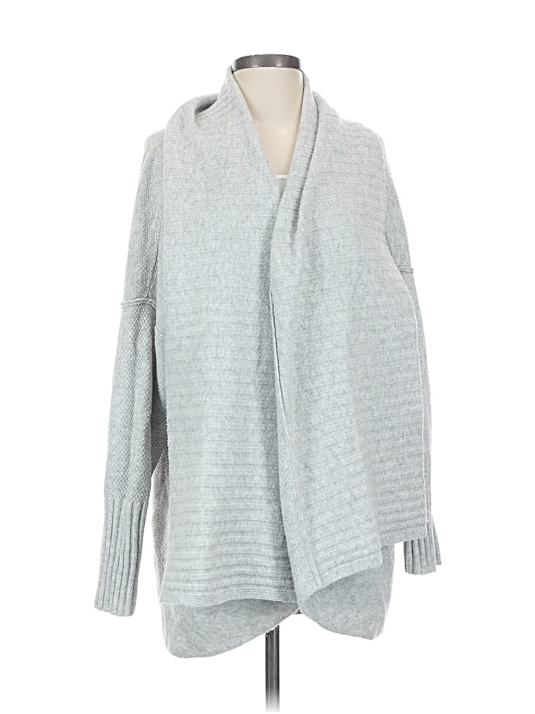 Pre-owned Knox Rose Cardigan Sweater In Gray