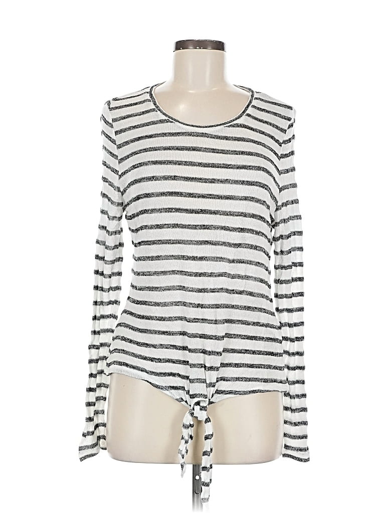 Pre-owned Inc International Concepts Pullover Sweater In Silver