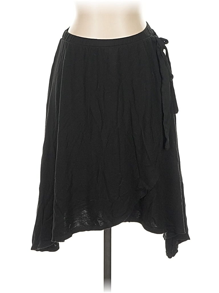 Pre-owned Bobeau Casual Skirt In Black