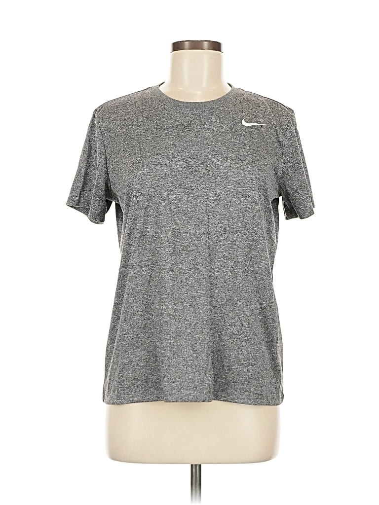 NIKE Pre-owned Active T-shirt In Gray