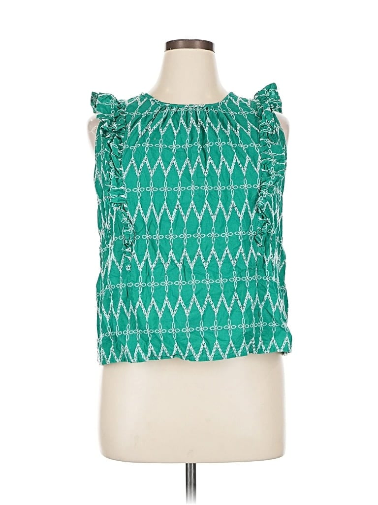UNIVERSAL THREAD Pre-owned Sleeveless Blouse In Green