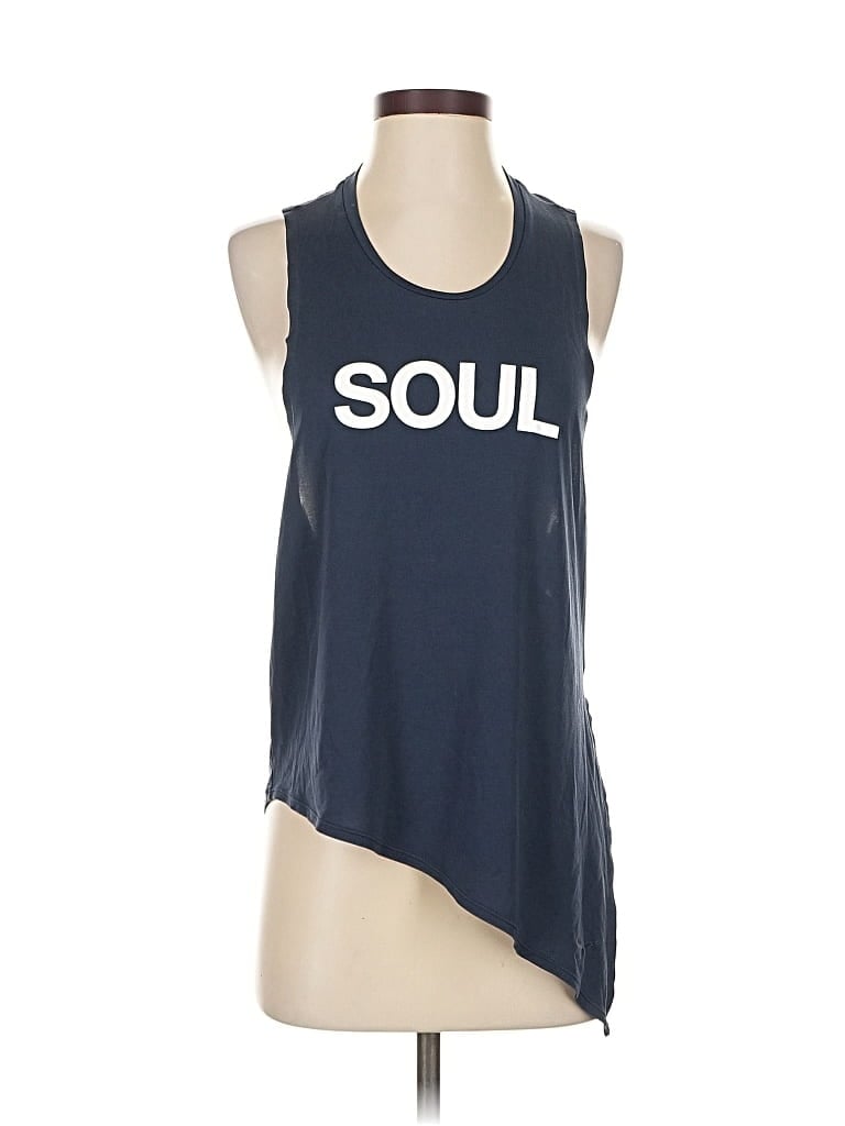 Pre-owned Nike Sleeveless T-shirt In Blue