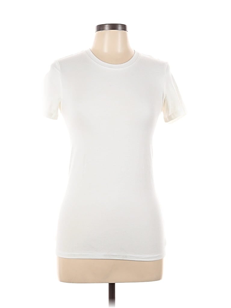 Pre-owned Easy Standard Short Sleeve T-shirt In White