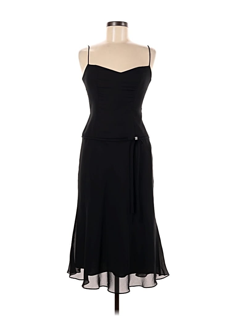 Pre-owned David's Bridal Cocktail Dress In Black
