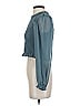 Wilfred 100% Polyester Teal Long Sleeve Blouse Size S - photo 5