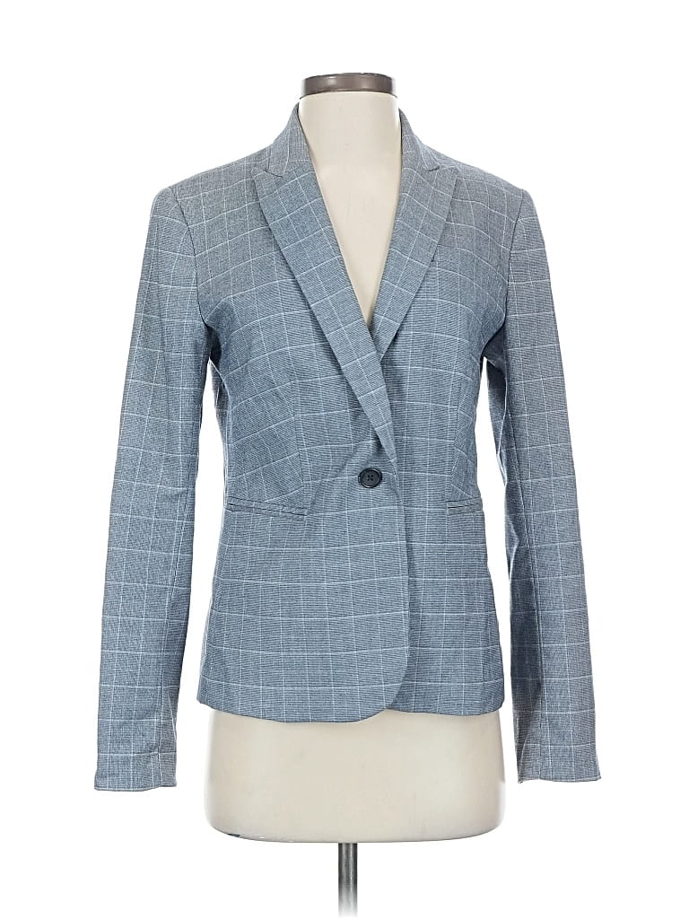 Pre-owned Banana Republic Factory Store Blazer Jacket In Blue