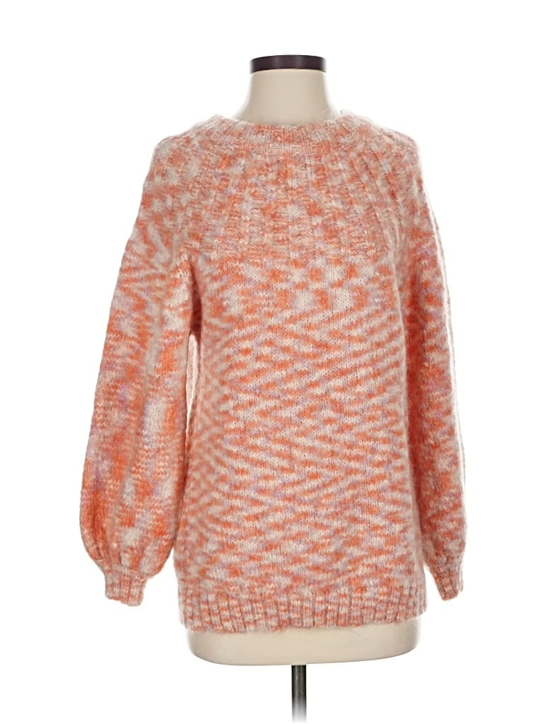 Pre-owned Rodebjer Wool Pullover Sweater In Orange