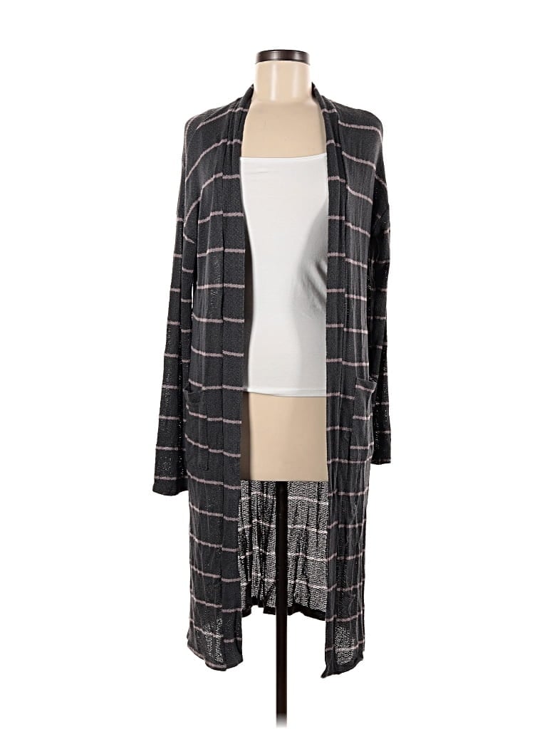 Pre-owned Cherish Cardigan Sweater In Gray