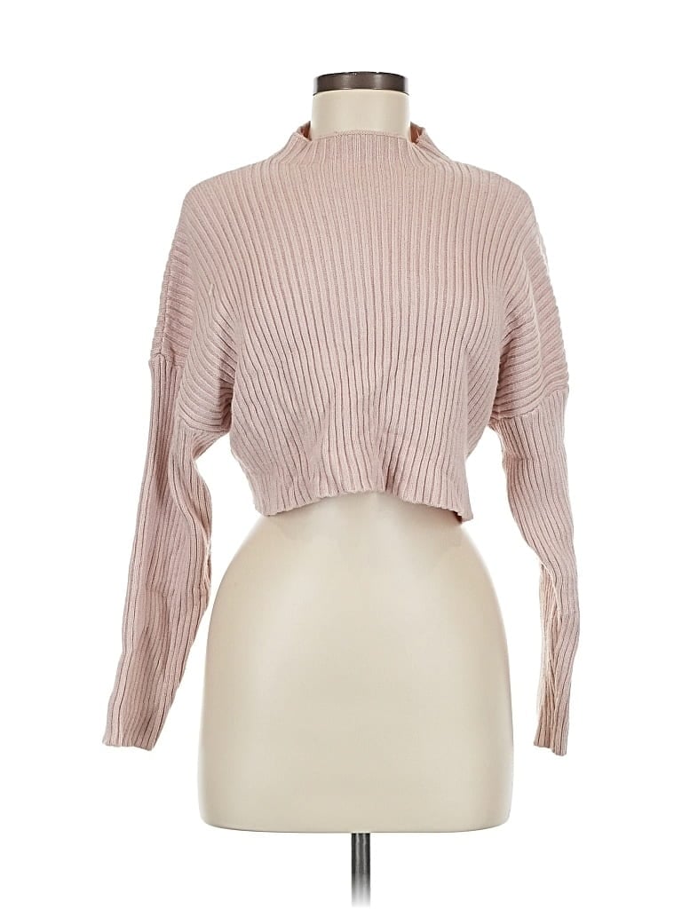 Click to view more detailed imagery on our partner's website Pre-owned Miou Muse Turtleneck Sweater In Pink