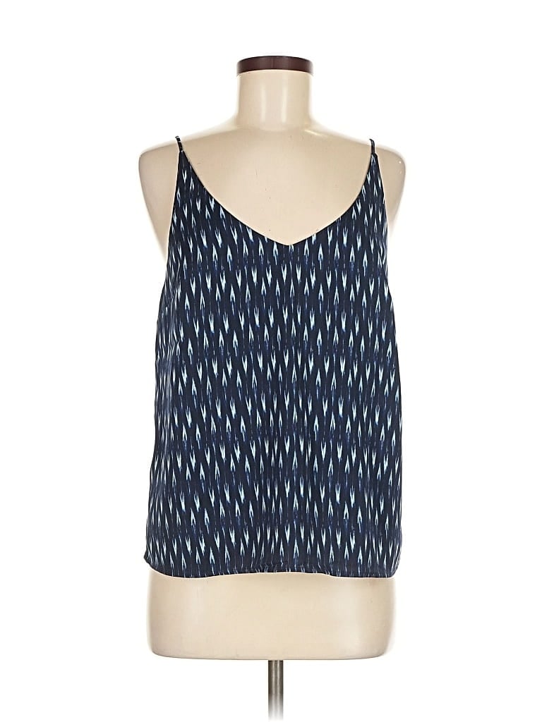 Pre-owned Banana Republic Factory Store Sleeveless Blouse In Blue