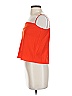 Topshop 100% Polyester Orange Sleeveless Top Size 2 - photo 5