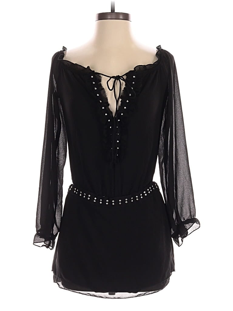 Pre-owned Shein Romper In Black
