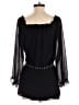 Shein 100% Polyester Black Romper Size 2 - photo 2