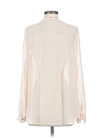 Calypso St. Barth Long Sleeve Silk Top (view 2)