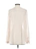 Calypso St. Barth 100% Silk Ivory Long Sleeve Silk Top Size S - photo 2