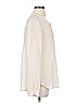 Calypso St. Barth 100% Silk Ivory Long Sleeve Silk Top Size S - photo 4
