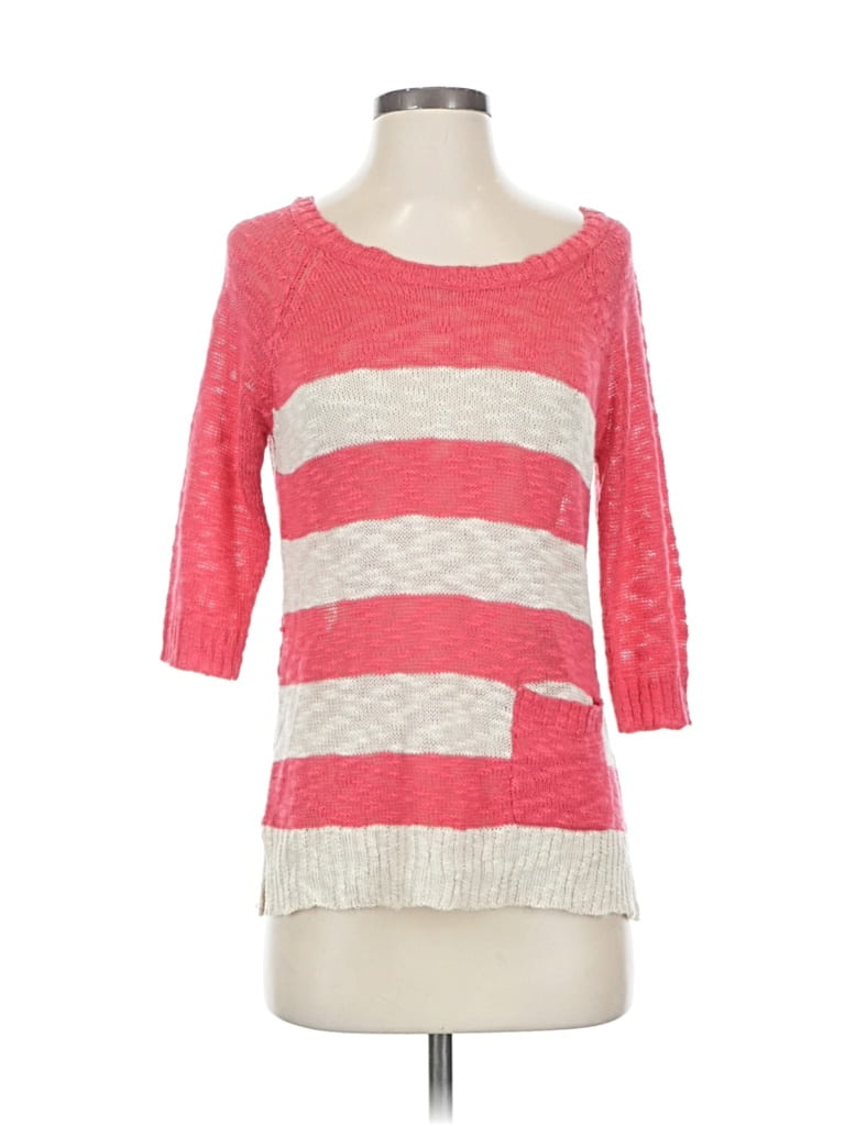 Pre-owned Olive & Oak Pullover Sweater In Pink