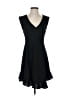 J.Crew 100% Polyester Solid Black Cocktail Dress Size 4 - photo 1