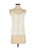 Amanda Uprichard Ivory Sleeveless Blouse Size P (petite) - photo 1