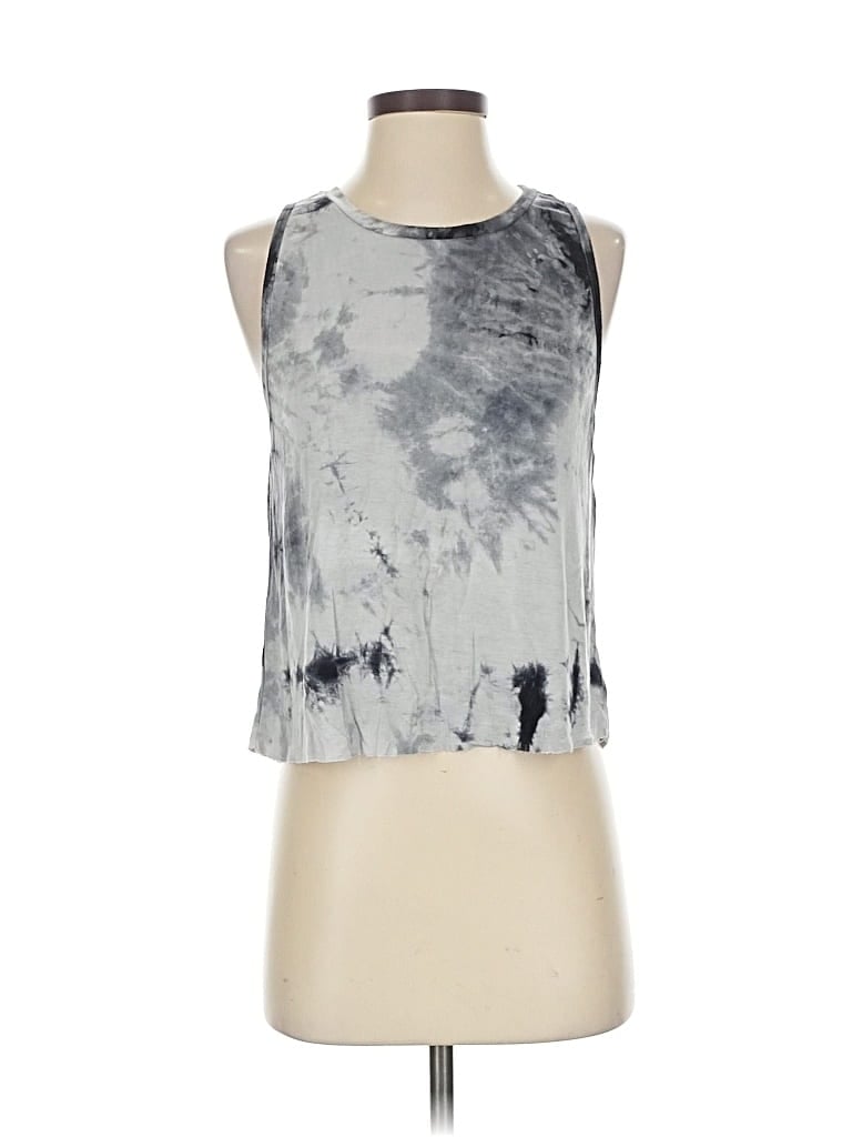 Pre-owned Unbranded Sleeveless T-shirt In Gray