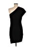 IRO 100% Polyester Solid Black Cocktail Dress Size 36 waist - photo 2