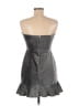Topshop Metallic Silver Cocktail Dress Size 8 (petite) - photo 2