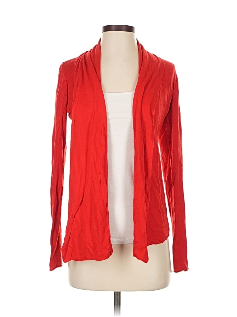 Pre-owned Express Cardigan Sweater In Red