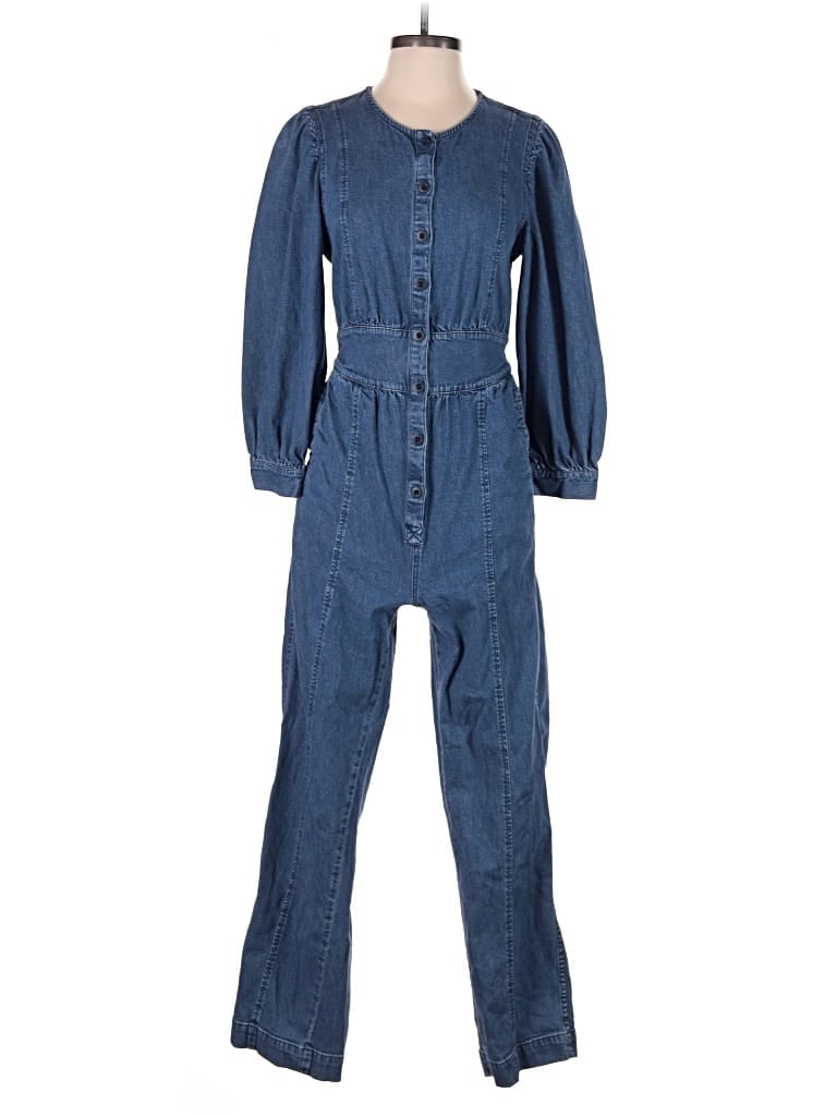 Pre-owned Madewell Jumpsuit In Blue