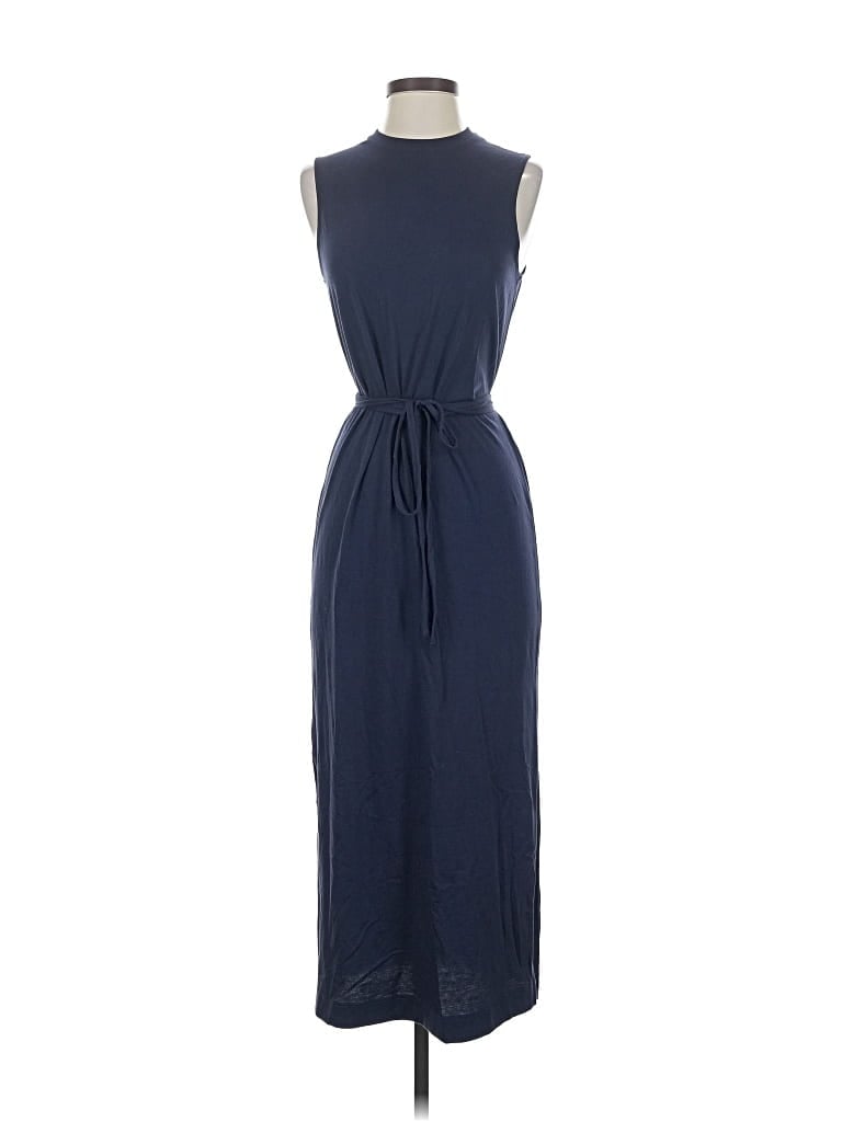 Pre-owned Vince Casual Dress In Blue