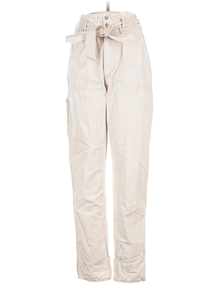 ABERCROMBIE & FITCH Pre-owned Cargo Pants In White