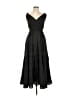 Max Studio 100% Polyester Black Cocktail Dress Size L - photo 1