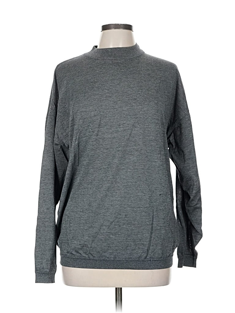 Pre-owned Assorted Brands Pullover Sweater In Gray