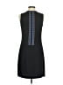Hale Bob 100% Polyester Graphic Blue Black Cocktail Dress Size S - photo 2