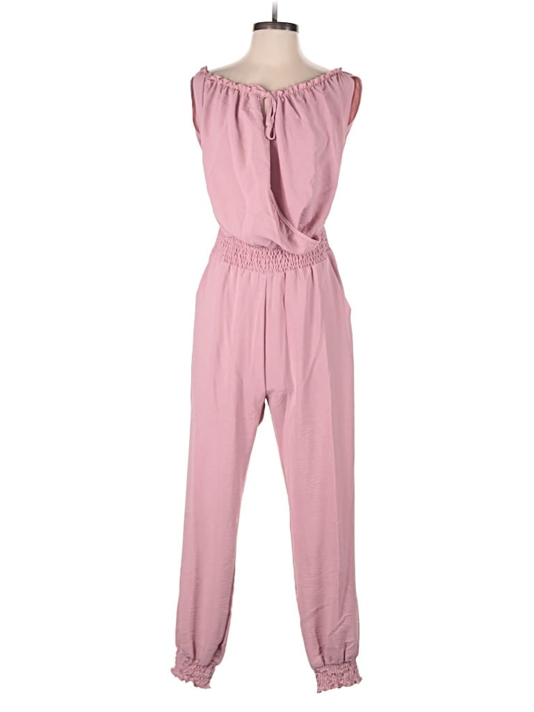 Pre-owned Ecowish Jumpsuit In Pink