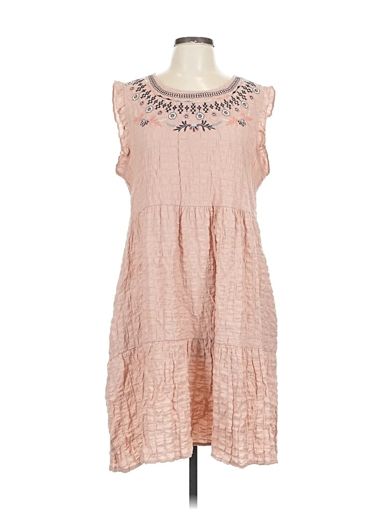 Pre-owned Sonoma Goods For Life Casual Dress In Brown